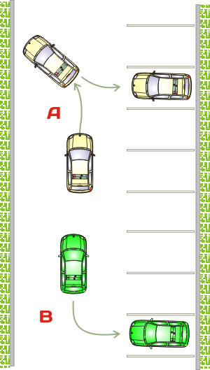 Bay parking