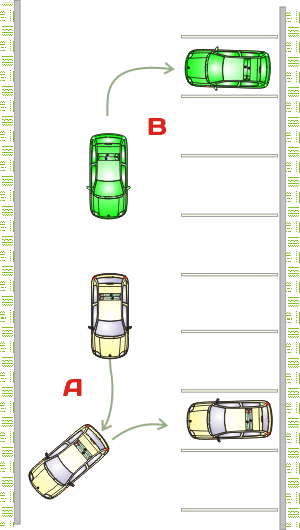 Bay parking